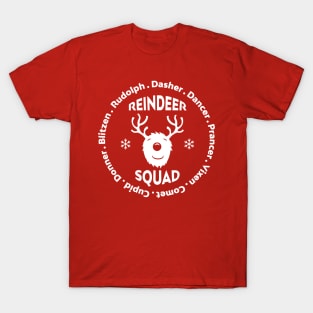 Reindeer Christmas Squad T-Shirt